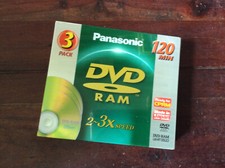 3x[Panasonic] DVD Ram