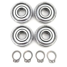 SKF Motorlager inkl. Sicherungsringe Grundig TS1000 Kugellager TS 1000 8er Set 