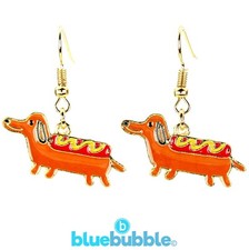 bluebubble HOT DOG Ohrringe
