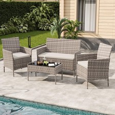4-Pieces Patio Furniture Set