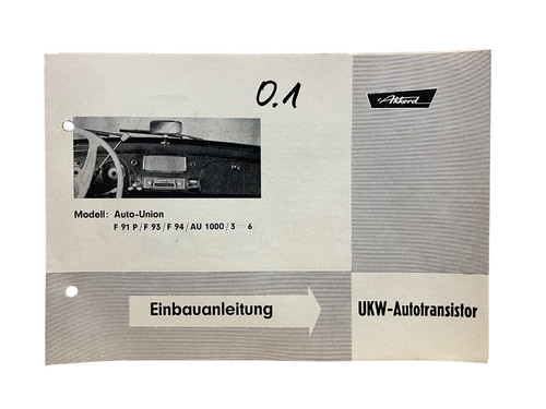 Original einbau anleitung - original, /