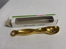Eislöffel / Eisportionierer - Design Luigi Colani 24Karat echt vergoldet