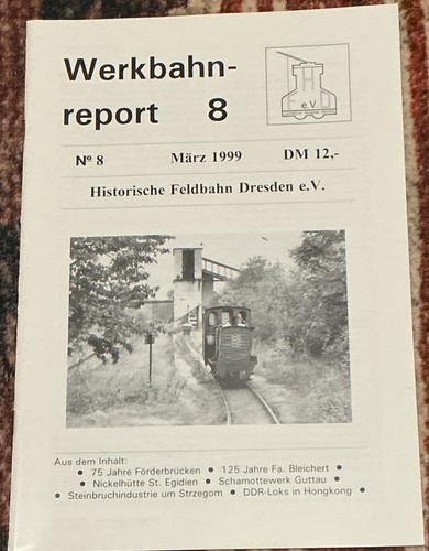 Zeitschrift werkbahnreport - zeitschrift,