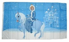 Flagge / Fahne Eiskönigin