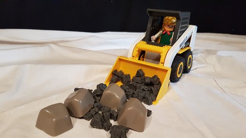 Playmobil radlader bobcat - radlader,