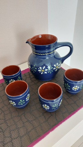 Keramik krugset großer krug - keramik,