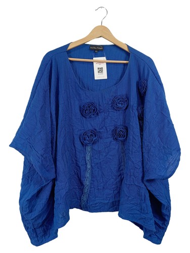 Jean marc philippe bluse blau - jean,