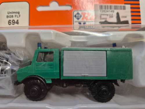 Roco unimog bgs flf - bgs, 694