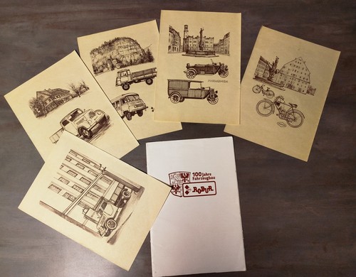 100 jahre fahrzeugbau robur - jahre,