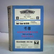 Adressbuch Stadt und Kreis