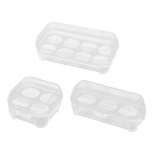 Eierbehälter-Kasten-Organisator, auslaufsicher, zum Angeln, zu Hause,