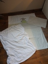 Sterntaler Bettwäsche Elefant Elias, 3tlg. Decke 135/100, Kissen 60/40 - Wie Neu