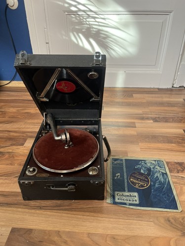 Columbia koffergrammophon 112 - columbia,