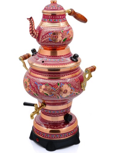 100 kupfer samowar roter - %100,