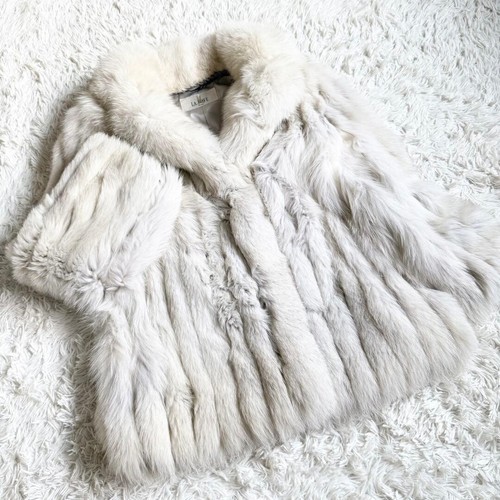 Saga fox blaufuchs pelzmantel - saga,