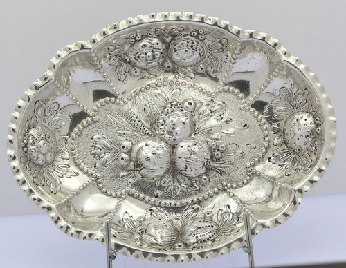 Schale in silber - ♦,