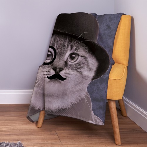Katze einem hut design - katze,