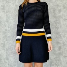 Kleid Langarm Gr 38 M Morgan