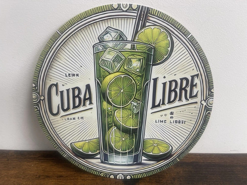 Cuba libre werbeschild - libre,
