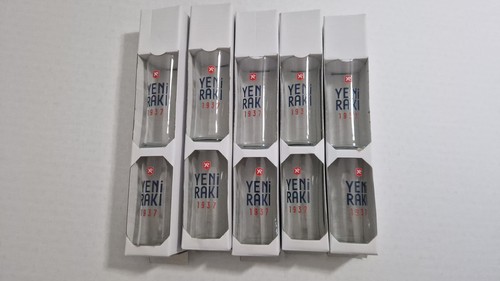 Yeni raki gläser stück - 10,