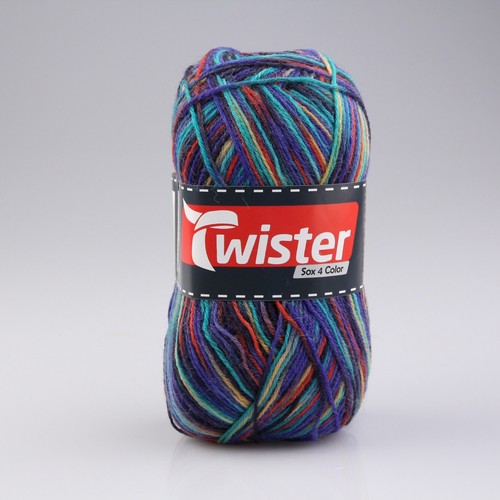 Wolle twister sox - color,