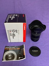 CANON Lens EF 17-40mm f/4.0L