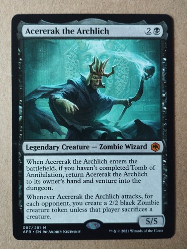 Acererak the archlich mtg - the, archlich,
