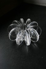 1 Glas-/ Kristall Kerzenhalter