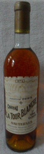 1973er chateau tour blanche - tour,