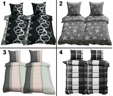 Bettwäsche 135x200 155x200 155x220 Bettbezug Bettwaren Mikrofaser 4 tlg 2 tlg