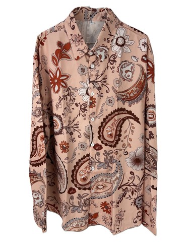 Herren hemd mit paisley print - herren,