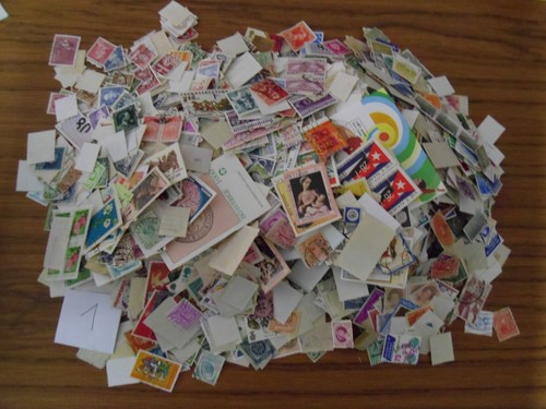 400g briefmarken kiloware alle - 400g,