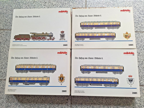 Märklin 2681 hofzug kaiser - h0,
