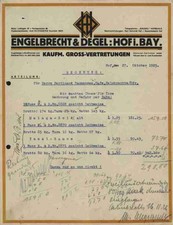Engelbrecht & Degel 1927 Hof