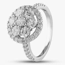 Gebrauchter 18 kt Weißgold