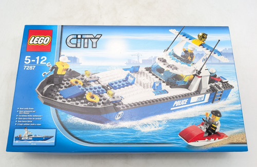 Lego 7287 police - boat, misb