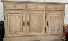 Kommode Für Kleidung Drei Schubladen Und 3 Türen Holz Mit Schlüssel