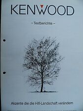 KENWOOD KURZTESTBERICHTE,aus 86,SEITEN 4,KT 1100 SD,BASIC C/M 2,KX 1100 G,KD 990