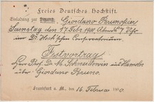 Einladung vom Freies Deutsches