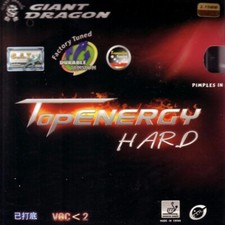 GIANTDRAGON Topenergy Hard | Tischtennis Belag | TT | ITTF