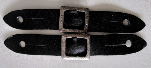 Leder verzierung braun - 2,