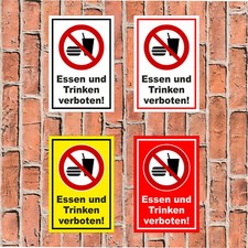 Schild - Essen und Trinken