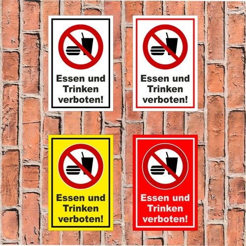 Schild essen und trinken - essen,