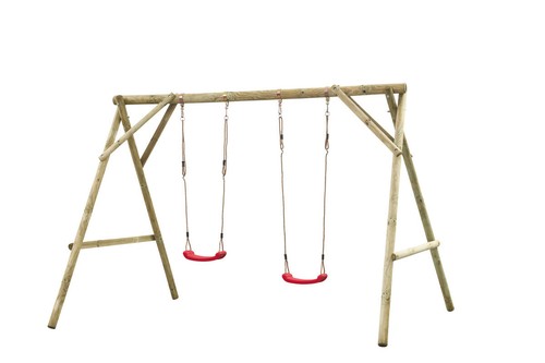 Doppelschaukel schaukelgerüst - doppelschaukel,