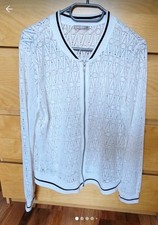 Damen Jacke Spitze Oberteil