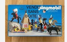 PLAYMOBIL SYSTEM 3406 VINTAGE INDIANER OHNE BOX!!