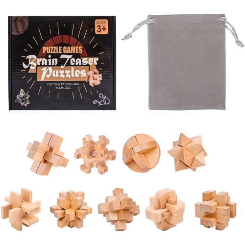 Knobelspiele holz puzzle - knobelspiele,