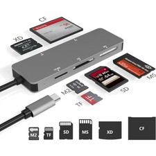 Kartenleser USB C Micro SD SDXC CF M2 XD All-in-One , 5GbpS