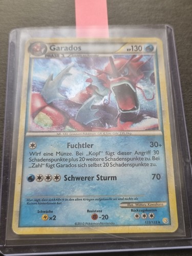 Garados 123 holo secret - garados,