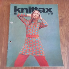 Knittax Magazin Oktober 1969 Heft Anleitungen Strickmaschine